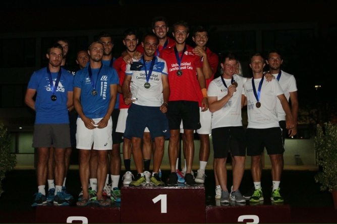 Les tennismen grenoblois vice-champions d’Europe universitaires